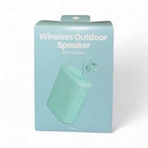 Target Aqua Portable Speaker with Carabiner